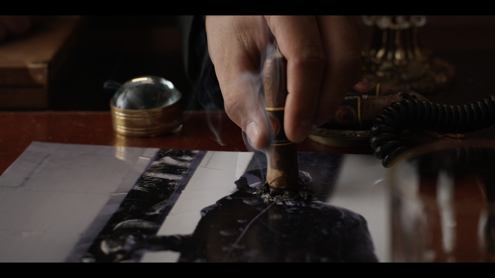 Cigar in a scene from Hypnos Lullaby: Where Dreams Come to Die
